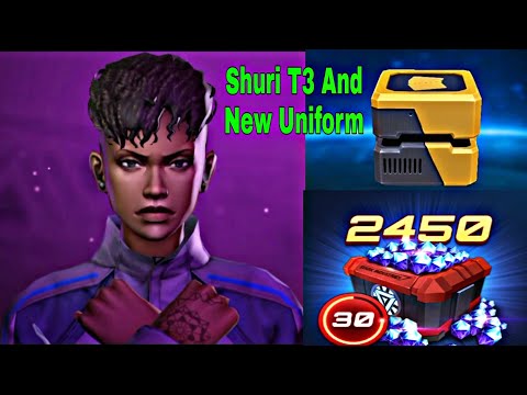 Shuri T3 New Uniforms Confirmed From Sneak Peek 2 And Pcard Showcase - Marvel Future Fight