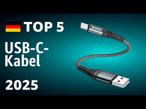 TOP-5: The best USB-C cables – Test 2025!
