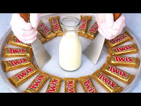 TWIX - Ice Cream Rolls | ASMR