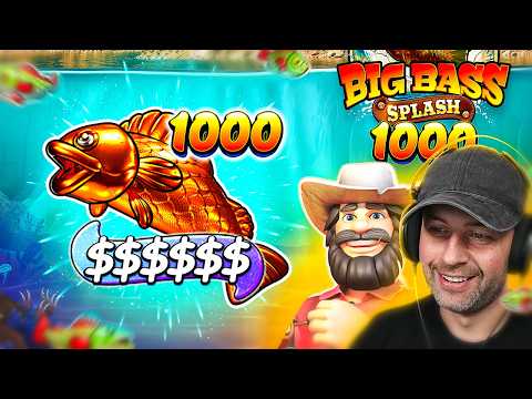 WE SPUN IN SO MANY BIG BASS SPLASH 1000 BONUSES - EARLY REVIEW!!