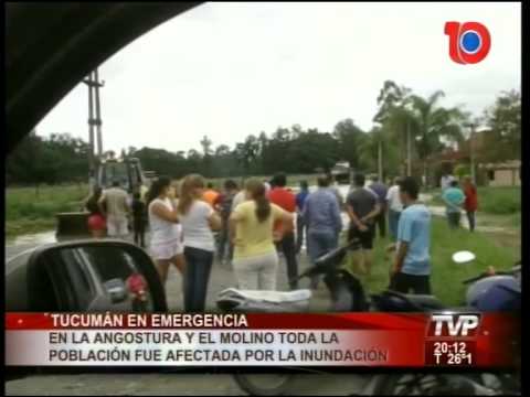Tucumán en Emergencia: la situación en la Angostura y el Molino