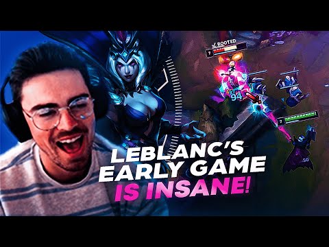 ABUSING Leblanc's INSANE Early Game!! | Midbeast