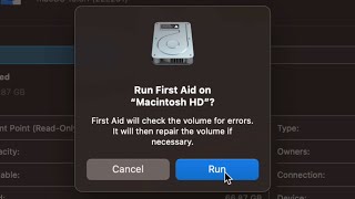 How to Use First Aid to Repair the DISK on MacBook, MacBook Pro, MacBook Air