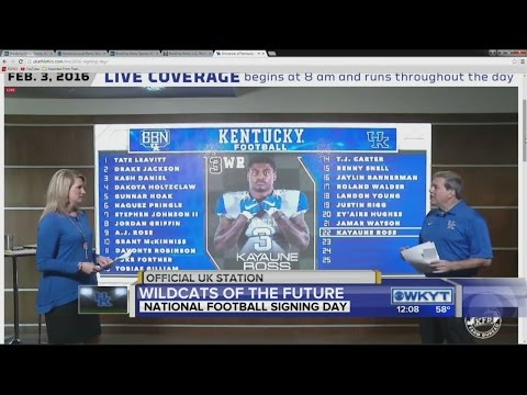UK Football National Signing Day