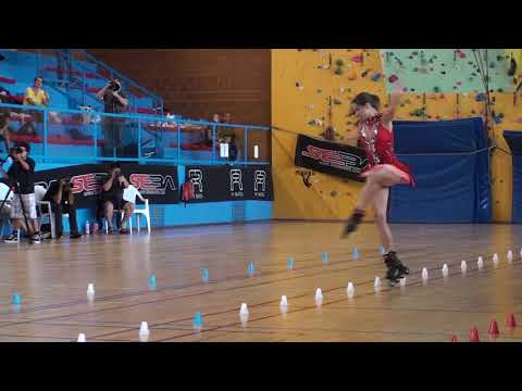 2018 PSWC Classic Slalom Senior Women 6th Place Vasilisa Maslowa (BLR)