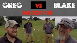 Match #20. Greg VS Blake at Cedar Lake in Loganville. 8/14/20