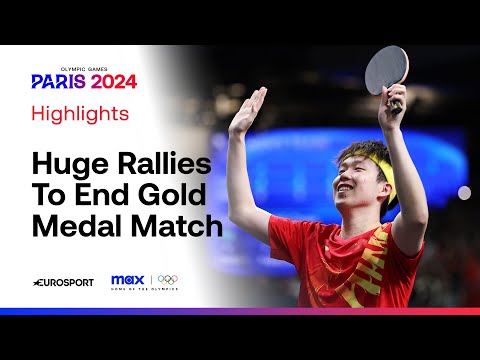 China CLAIM Gold Medal in Team Table Tennis! 🇨🇳 | #Paris2024 Highlights
