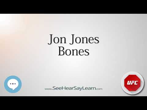 Jon Jones   UFC Fighter's Nicknames 🔊