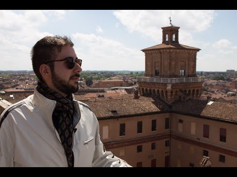 CASTELLO ESTENSE NA CIDADE DE FERRARA - EMÍLIA-ROMAGNA - ITÁLIA