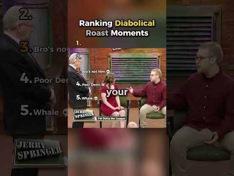 Ranking Diabolical Roast Moments #shorts #funny #viral