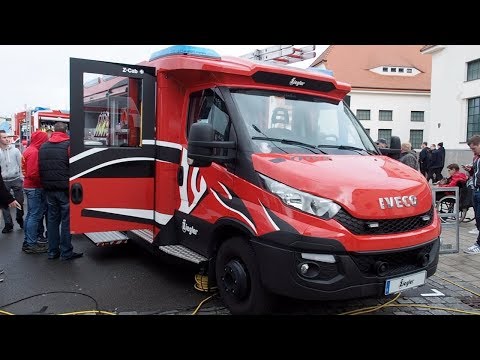 Iveco Daily Feuerwehr 2017 In detail review walkaround Interior Exterior