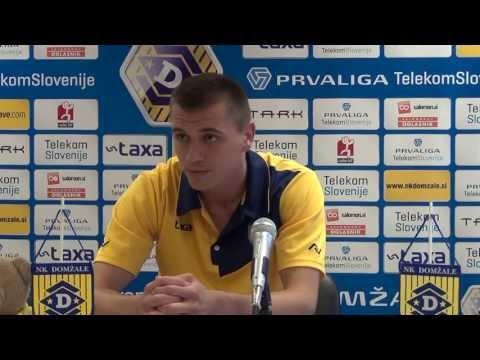 Goran Vuk po tekmi Domžale - Triglav Kranj 2:2