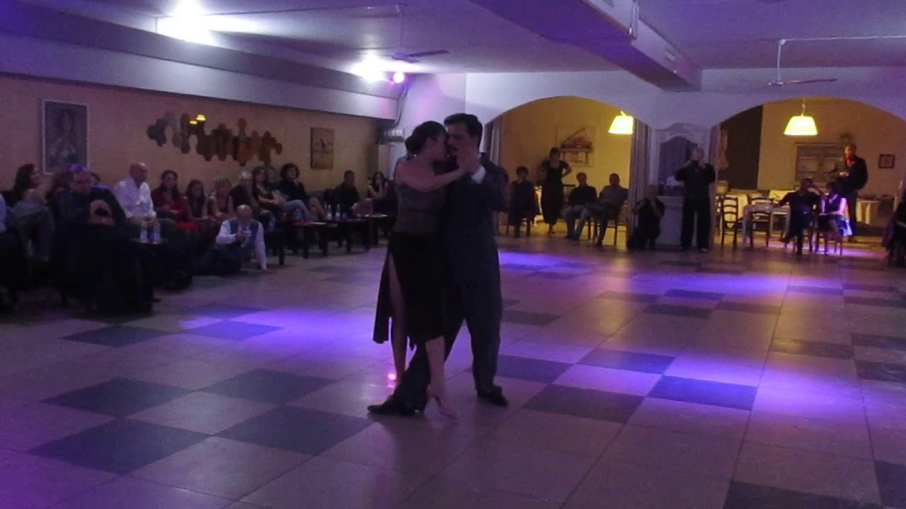 Tago Asi'' al CleoCafe'...VITTORIA FRANCHINA ed EDWIN LEONARDO OLARTE..Tango 1