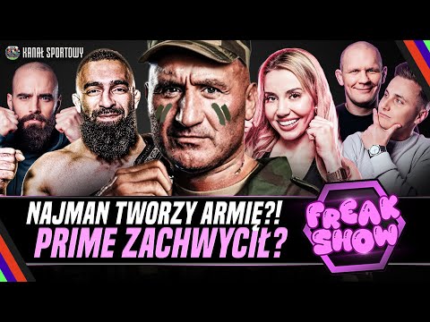 NAJMAN GOŚCIEM FREAK SHOW! PRIME ZACHWYCIŁ? TURSKI, MŚCIWUJEWSKI I PASTERNAK ZAPRASZAJĄ!