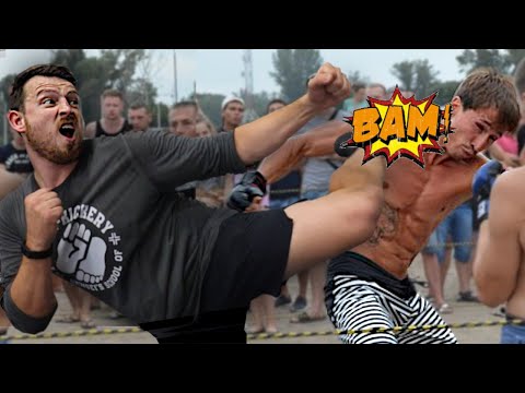 5 Kicks that work for a STREET FIGHT?!