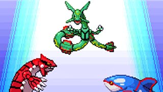 Groudon vs Kyogre vs Rayquaza SAGA [Pokemon Emerald]