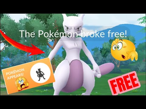 😱FREE MEWTWO in pokemon go II how to get Mewtwo in Pokemon go MEGA MEWTWO Y AND X POKEMON GO 