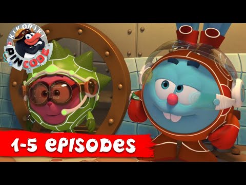 PinCode | Full Episodes collection (Episodes 1-5) | Cartoons for Kids