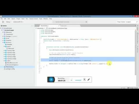 Xamarin.Android ListView Example - Part 1 (English Version)