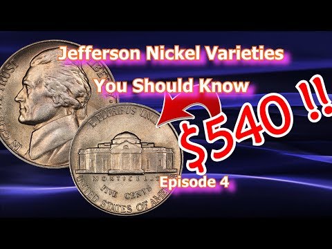 Jefferson Nickel Varieties You Should Know Ep.4 - 1938, 1969, 1940