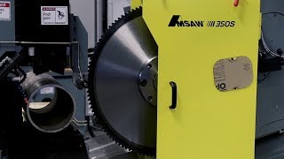 AMSAW 350S Carbide Saw System Overview and Test Cut