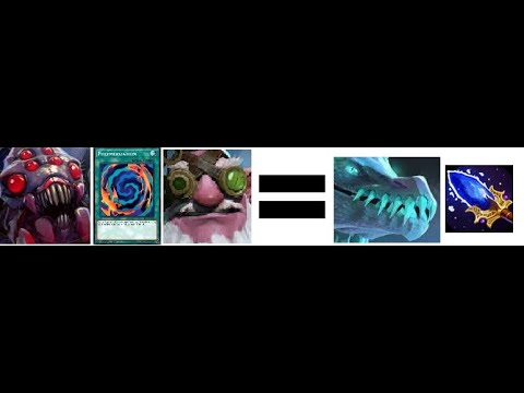 Disgusting hero with sniper range and broodmama webs ability in action! Dota 2 Antimage game.