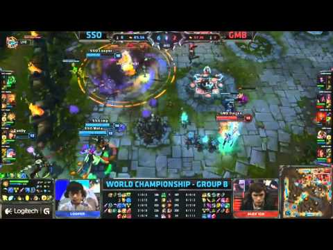 Worlds 2013 Group Stage D4- SSO vs GMB