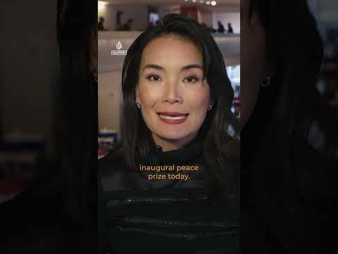 Trump takes the spotlight, Peace Prize at FIFA World Cup Draw | AJ #shorts