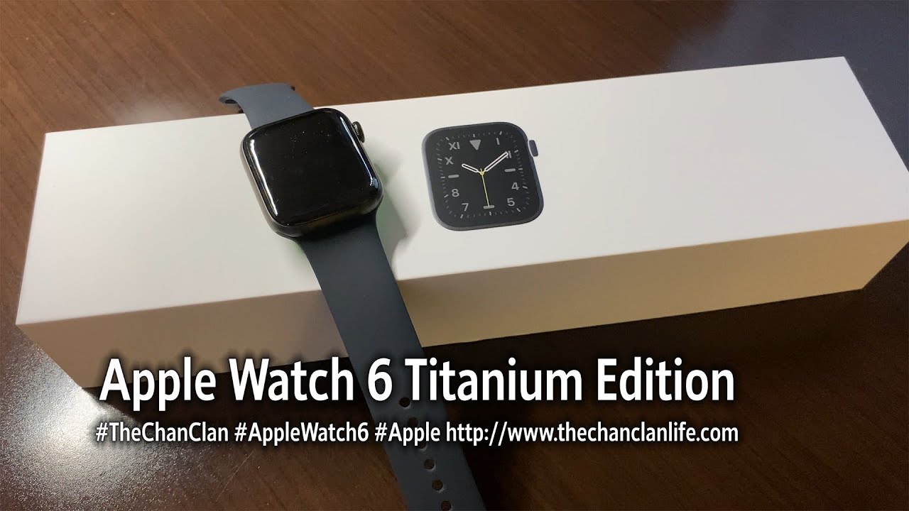 TechTalk: Apple Watch 6 Titanium Edition Space Black - Pulse Oximetry Handwashing Faces Demo Review