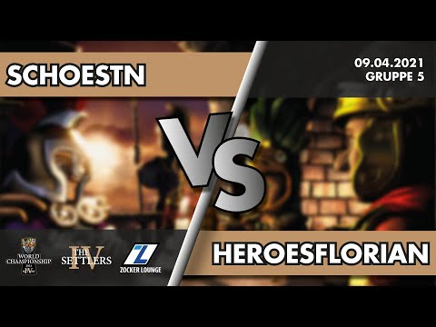 schoestn vs. Heroesflorian - THE SETTLERS IV WORLD CHAMPIONSHIP 2021