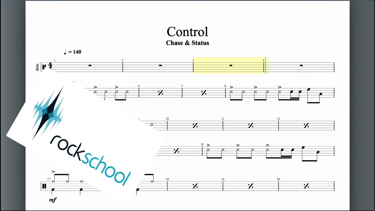 Control Rockschool Grade 7 Drums