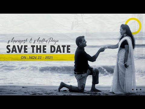 Murugesh & MuthuPriya - SAVE THE DATE | JRK PHOTOGRAPHY