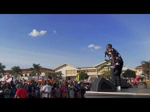 Jesse10s performance recap from Alive in the park - August 20th 2022 - Kampala Uganda.