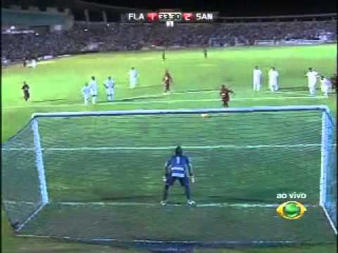 Flamengo PI 1 X 2 Santos - Copa do Brasil 2013.