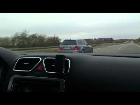 Scirocco APR K04 6MT vs Audi B5 RS4 2.7 2turbo part2