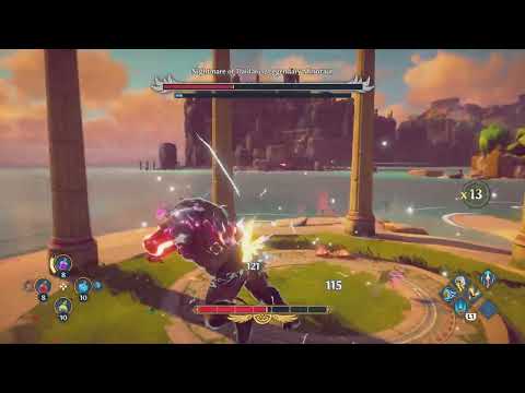 Immortals Fenyx Rising - Nightmare Of Daidalos: Legendary Minotaur (Under Leveled, No Godly Powers)