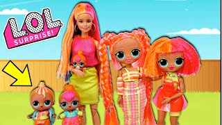 Download lagu Barbie LOL Family Fun with Neonlicious -  Class Pet Babysitting Adventure mp3