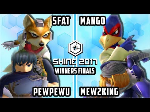 Shine 2017 SSBM - C9 | Mang0 & FOX MVG | M2K Vs. CLG.PewPewU & CLG.SFAT - Melee Doubles WF
