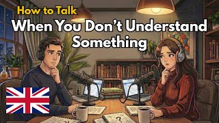Daily English Conversation Practice | How to Talk When You Don’t Understand Something