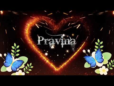 💞Pravina💞 Name Art Vedio HD💞Whatsapp Status💞TP Name Arts....
