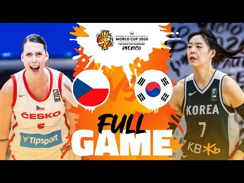 Czechia v Korea | Full Basketball Game |#FIBAWWC 2026 Pre-Qualifying Tournament | Final