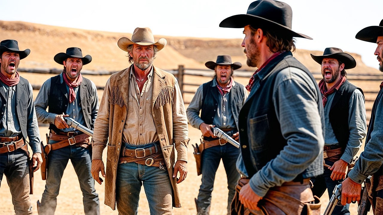 Outlaws Challenge a Silent Rancher, Only to Realize He’s the Most Feared Gunslinger