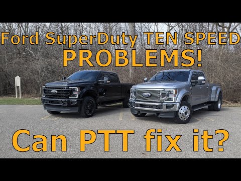 10 speed Super duty transmission PROBLEMS. Can PTT fix it 👀?