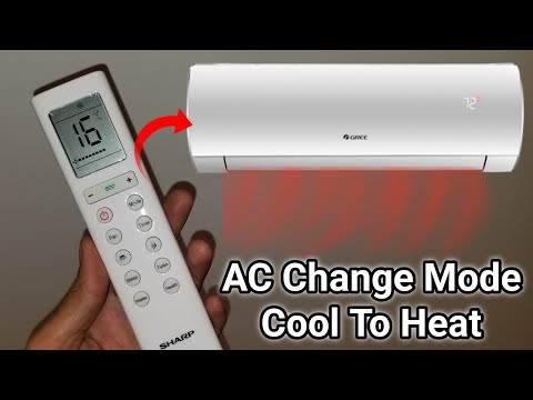 How to operate Air Conditioner on Heating Mode
