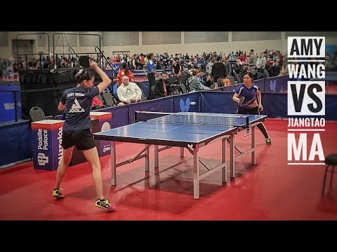Amy Wang (2555) vs Ma Jiangtao (2102 Chopper) // US Open 2022 Women's Open Singles Prelim