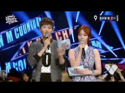 130801 EXO Chanyeol F(x) Sulli MC Cut 6