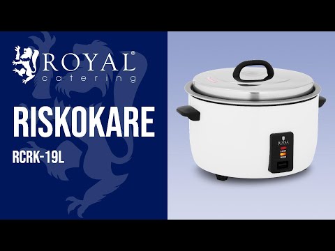 video - Riskokare - 19 liter - 2800 W - Royal Catering