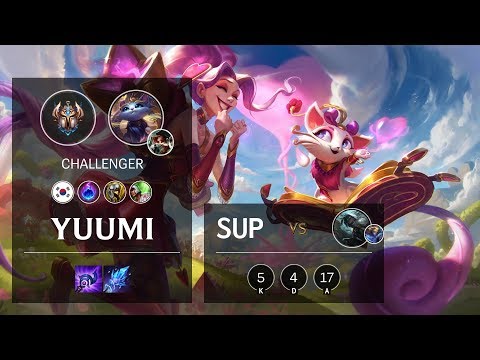 Yuumi Support vs Senna - KR Challenger Patch 10.4