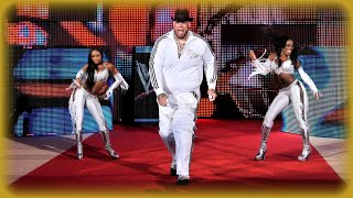Brodus Clay and The Funkadactyls make their entrance: Night Of Champions - Pre-Show, Sep. 16, 2012