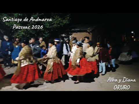 SANTIAGO DE ANDAMARCA PASCUAS 2026 COMPARSA ARRIBEÑA ORURO BOLIVIA 
